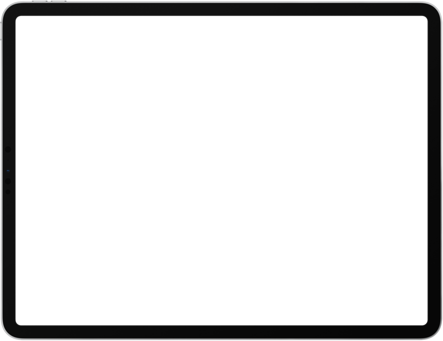 Black Apple iPad Pro Frame