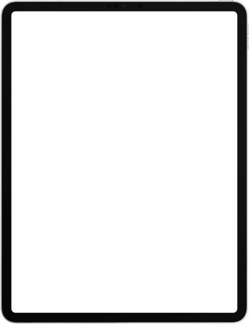 Black Apple iPad Pro Frame